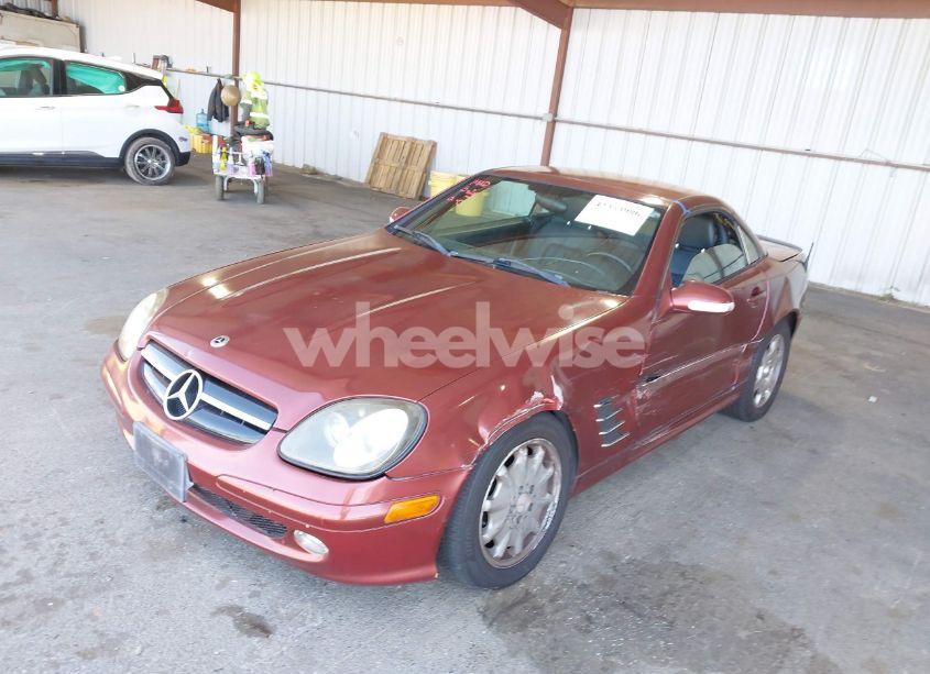 Photo 2 of 2002 Mercedes-benz Slk 230 KOMPRESSOR (VIN WDBKK49F32F252115)