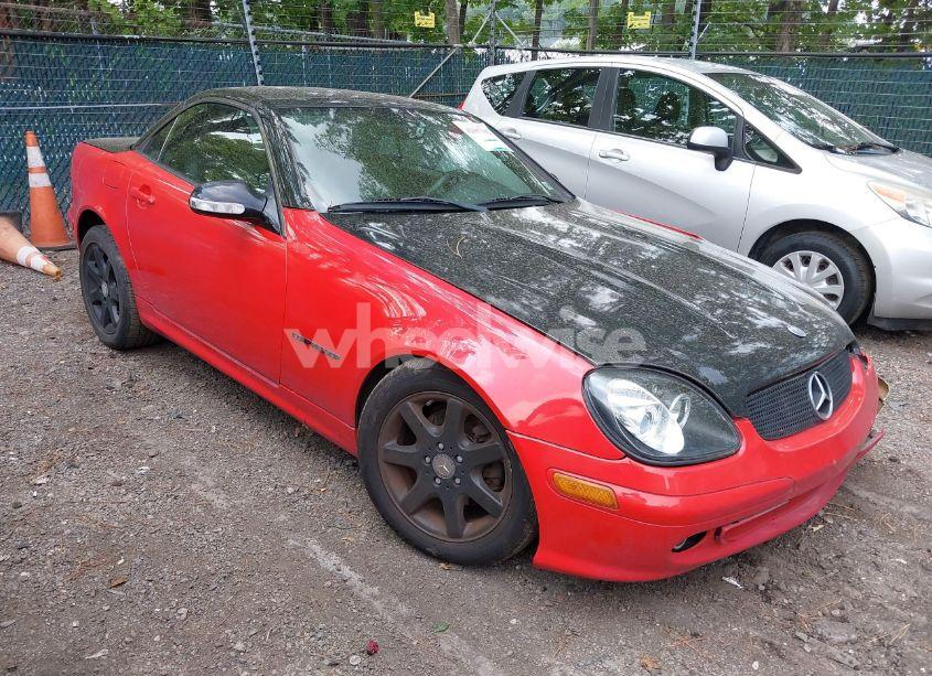 2002 Mercedes-benz Slk 230 KOMPRESSOR (VIN WDBKK49F42F239518) main photo