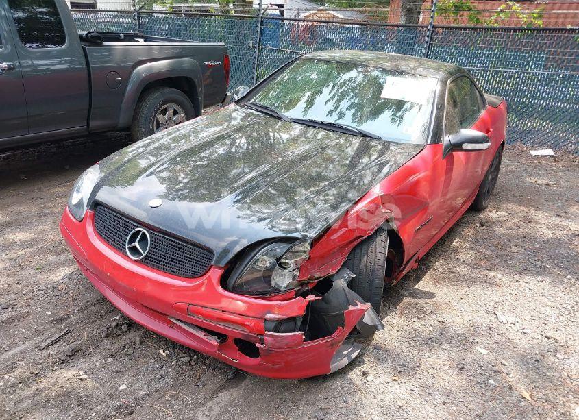 Photo 2 of 2002 Mercedes-benz Slk 230 KOMPRESSOR (VIN WDBKK49F42F239518)