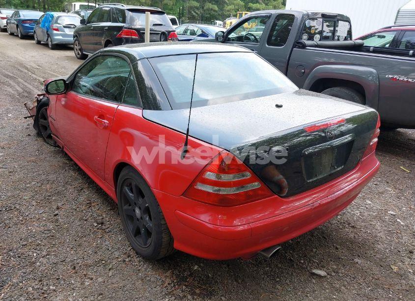 Photo 3 of 2002 Mercedes-benz Slk 230 KOMPRESSOR (VIN WDBKK49F42F239518)