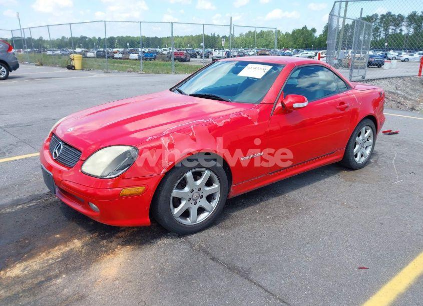 Photo 2 of 2003 Mercedes-benz Slk 230 KOMPRESSOR (VIN WDBKK49F63F284252)