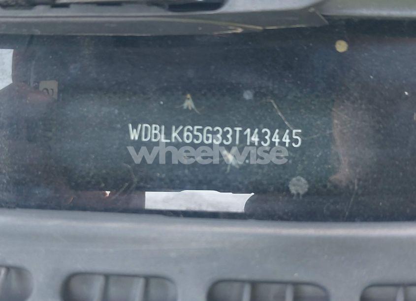 Photo 9 of 2003 Mercedes-benz Clk 320 (VIN WDBLK65G33T143445)