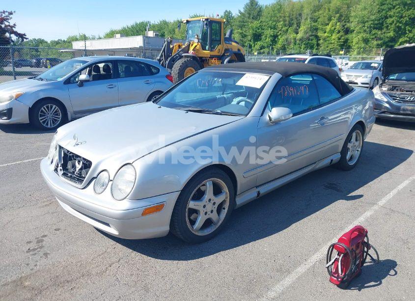 Photo 2 of 2002 Mercedes-benz Clk 430 (VIN WDBLK70G12T129233)