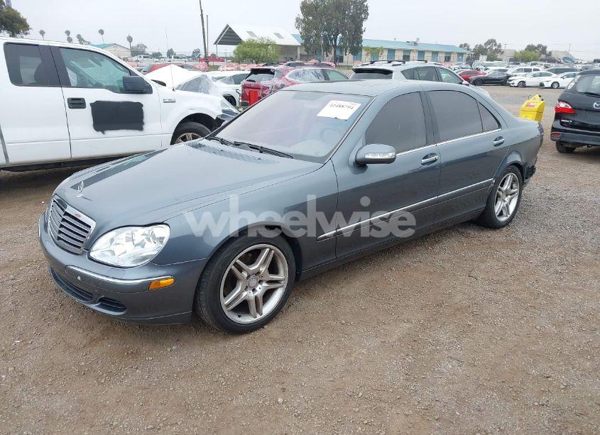 Photo 2 of 2005 Mercedes-benz S 500 (VIN WDBNG75J15A460862)