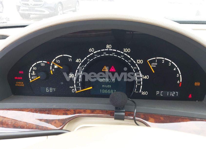 Photo 7 of 2005 Mercedes-benz S 500 (VIN WDBNG75J15A460862)