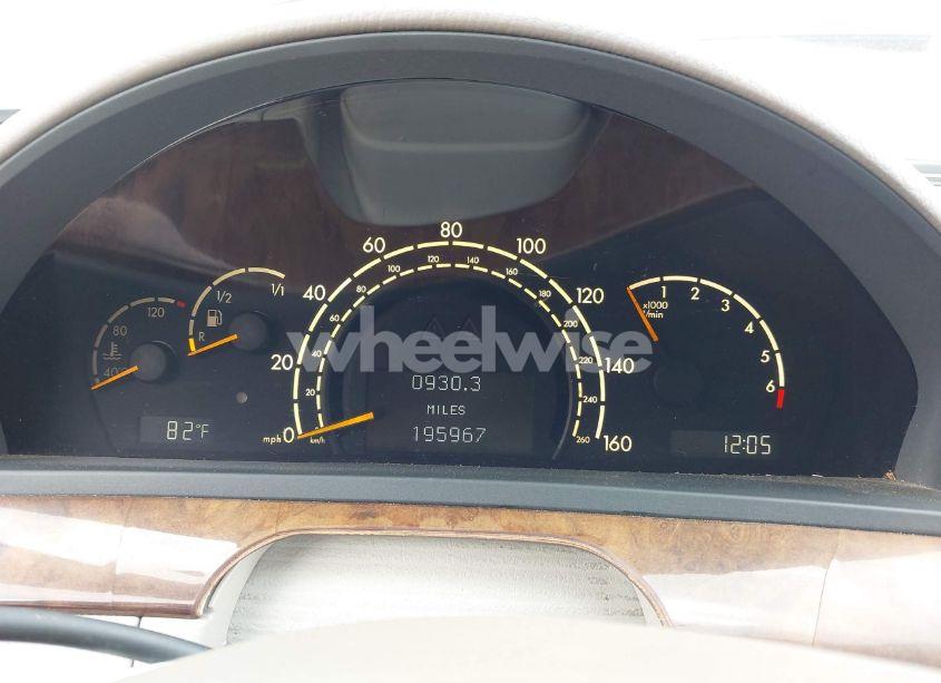 Photo 7 of 2000 Mercedes-benz S 500 (VIN WDBNG75J8YA092118)