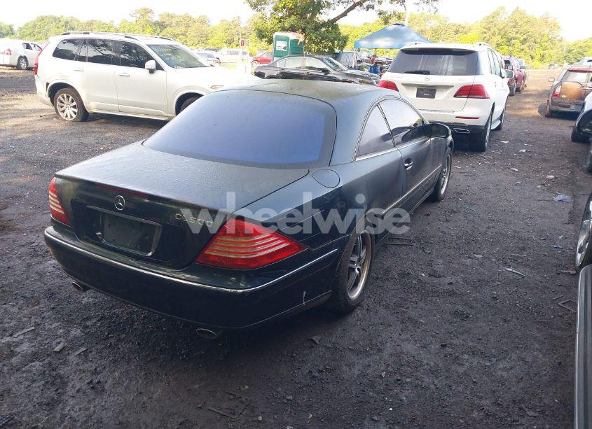 Photo 4 of 2005 Mercedes-benz Cl 500 (VIN WDBPJ75J15A045888)