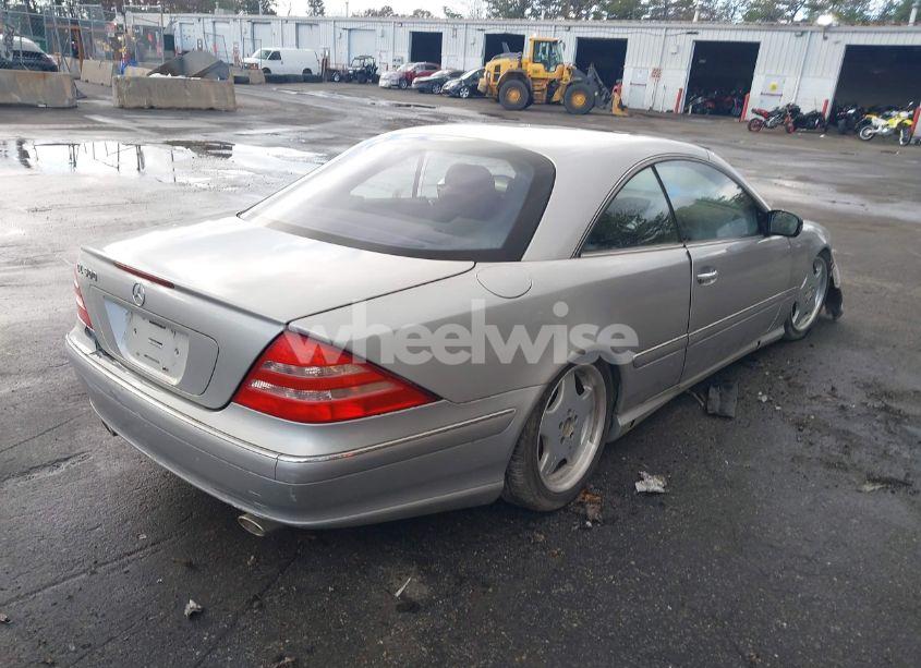 Photo 4 of 2001 Mercedes-benz Cl-class BASE (A5) (VIN WDBPJ75J41A013852)