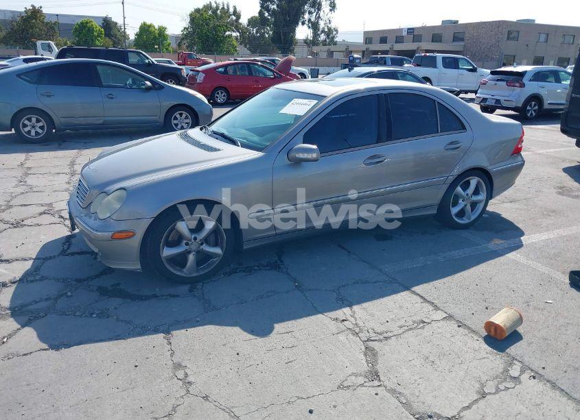 Photo 2 of 2004 Mercedes-benz C 230 KOMPRESSOR SPORT/SPORT (VIN WDBRF40J24A594806)