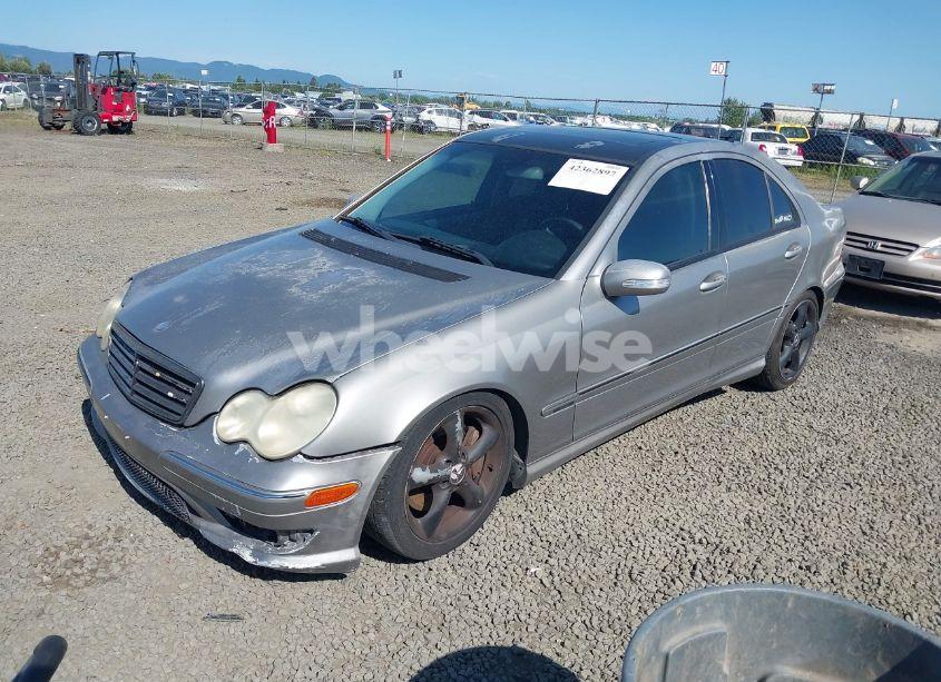 Photo 2 of 2005 Mercedes-benz C 230 KOMPRESSOR SPORT (VIN WDBRF40J45F724055)