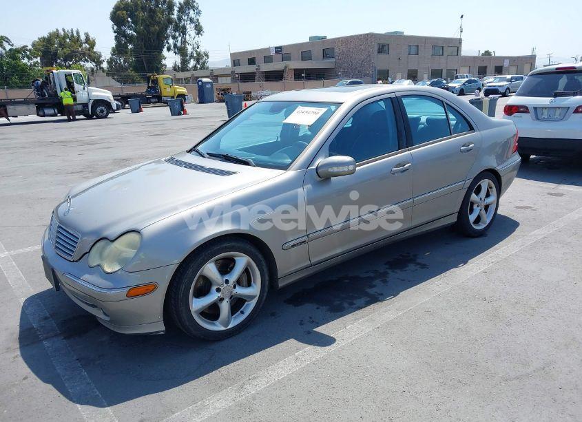 Photo 2 of 2004 Mercedes-benz C 230 KOMPRESSOR SPORT/SPORT (VIN WDBRF40J64F508593)