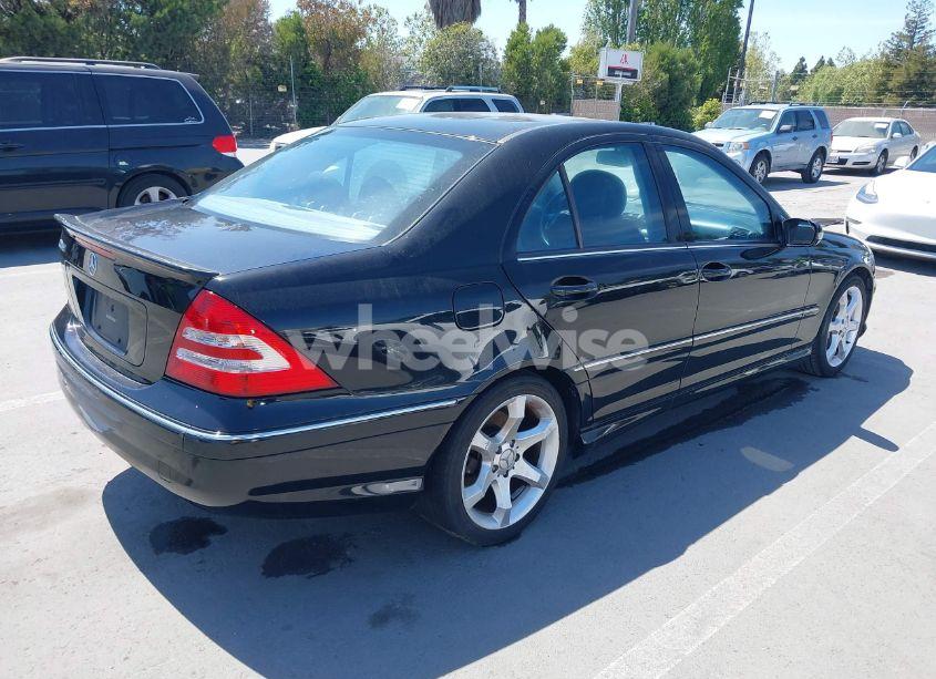 Photo 4 of 2007 Mercedes-benz C 230 SPORT (VIN WDBRF52H27F931854)