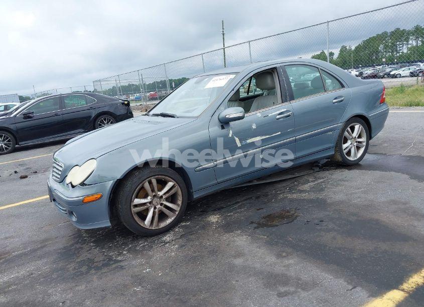 Photo 2 of 2006 Mercedes-benz C 280 LUXURY (VIN WDBRF54H66A835105)