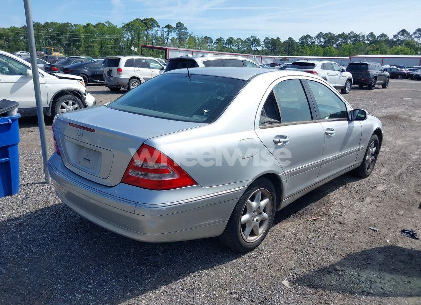 Photo 4 of 2001 Mercedes-benz C 240 (VIN WDBRF61J21F090703)