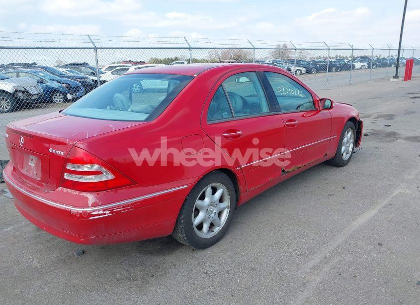Photo 4 of 2004 Mercedes-benz C 240 4MATIC (VIN WDBRF81J14F500164)