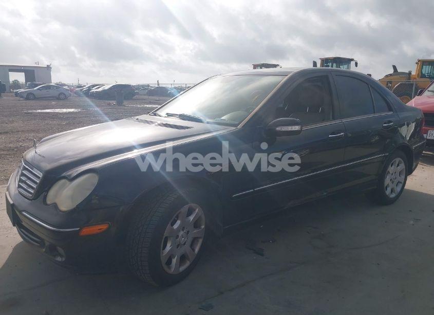 Photo 2 of 2006 Mercedes-benz C 280 LUXURY 4MATIC (VIN WDBRF92H96F813189)