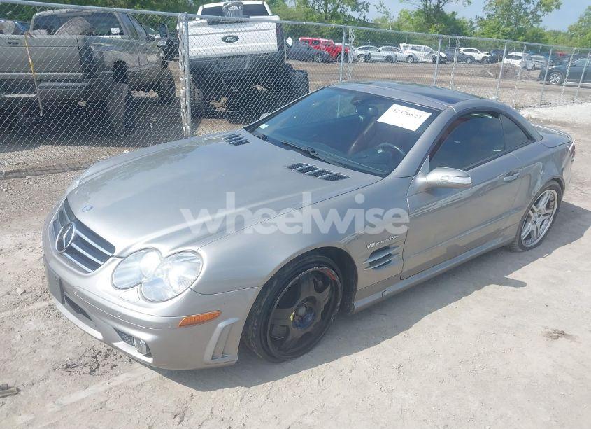Photo 2 of 2007 Mercedes-benz Sl 55 AMG (VIN WDBSK72F47F134092)