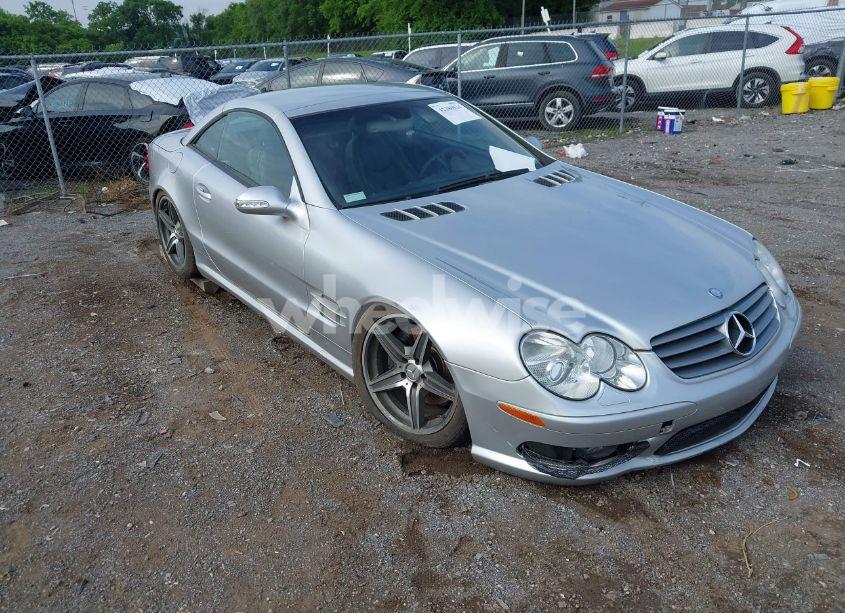 2003 Mercedes-benz Sl 500 (VIN WDBSK75F93F027609) main photo
