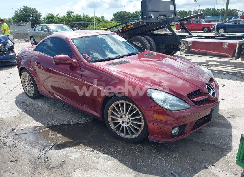 2011 Mercedes-benz Slk 350 (VIN WDBWK5JA8BF235883) main photo