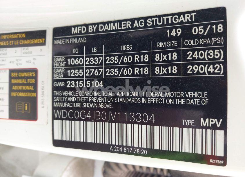 Photo 9 of 2018 Mercedes-benz Glc 300 (VIN WDC0G4JB0JV113304)