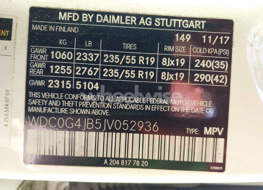 Photo 9 of 2018 Mercedes-benz Glc 300 (VIN WDC0G4JB5JV052936)