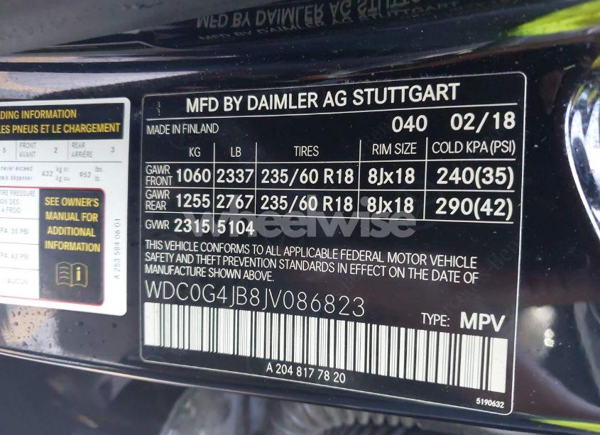 Photo 9 of 2018 Mercedes-benz Glc 300 (VIN WDC0G4JB8JV086823)