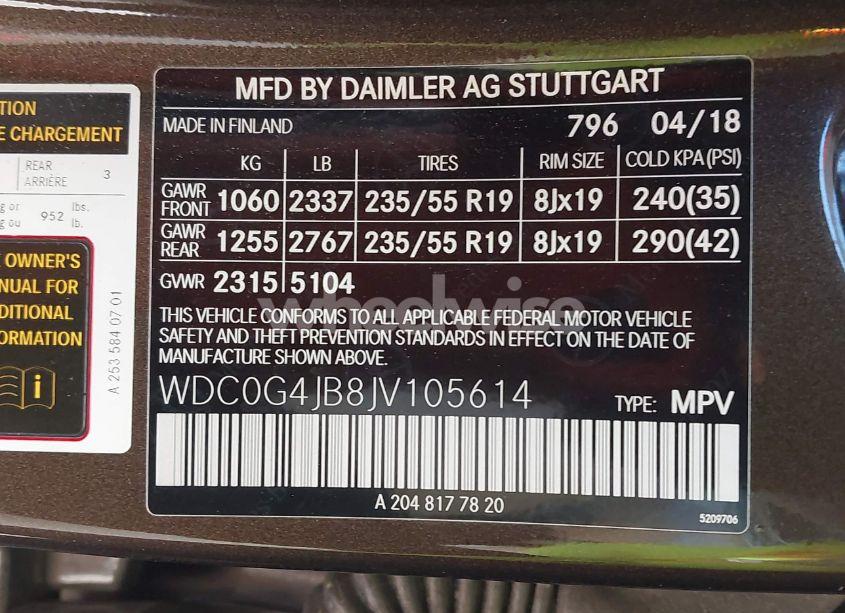 Photo 9 of 2018 Mercedes-benz Glc 300 (VIN WDC0G4JB8JV105614)