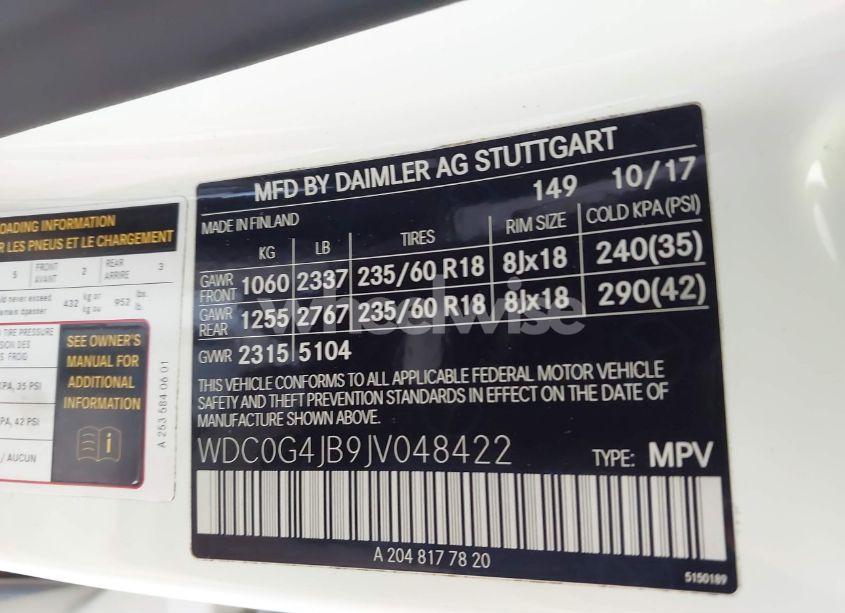 Photo 9 of 2018 Mercedes-benz Glc 300 (VIN WDC0G4JB9JV048422)