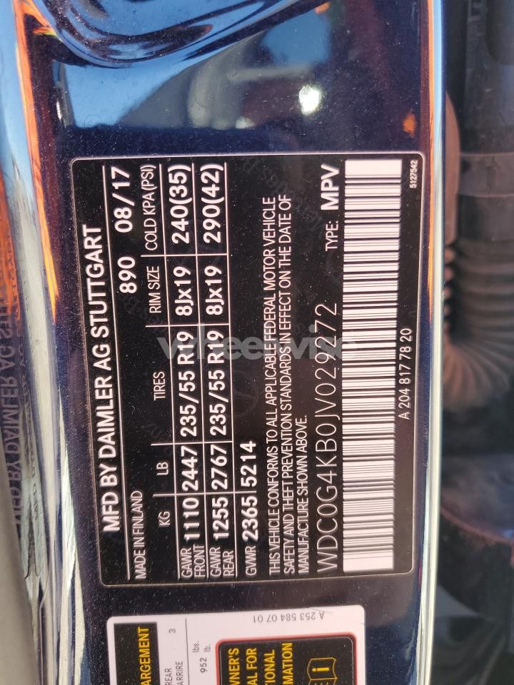 Photo 14 of 2018 MERCEDES-BENZ GLC 300 4MATIC (VIN WDC0G4KB0JV029272)