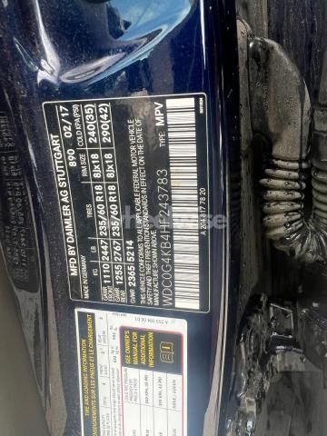 Photo 4 of 2017 MERCEDES-BENZ GLC 300 4MATIC (VIN WDC0G4KB4HF243783)