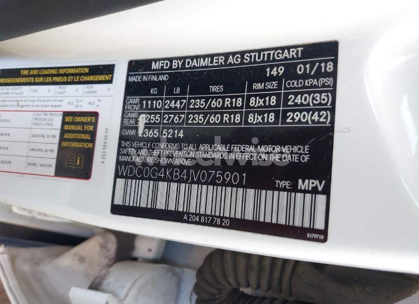 Photo 9 of 2018 Mercedes-benz Glc 300 4MATIC (VIN WDC0G4KB4JV075901)