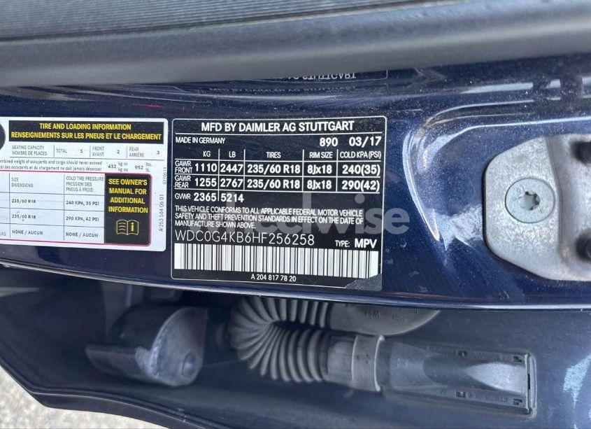 Photo 9 of 2017 Mercedes-benz Glc 300 4MATIC (VIN WDC0G4KB6HF256258)