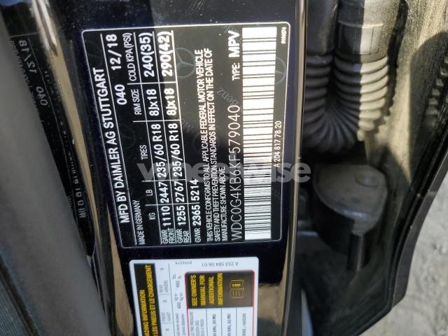 Photo 5 of 2019 MERCEDES-BENZ GLC 300 4MATIC (VIN WDC0G4KB6KF579040)