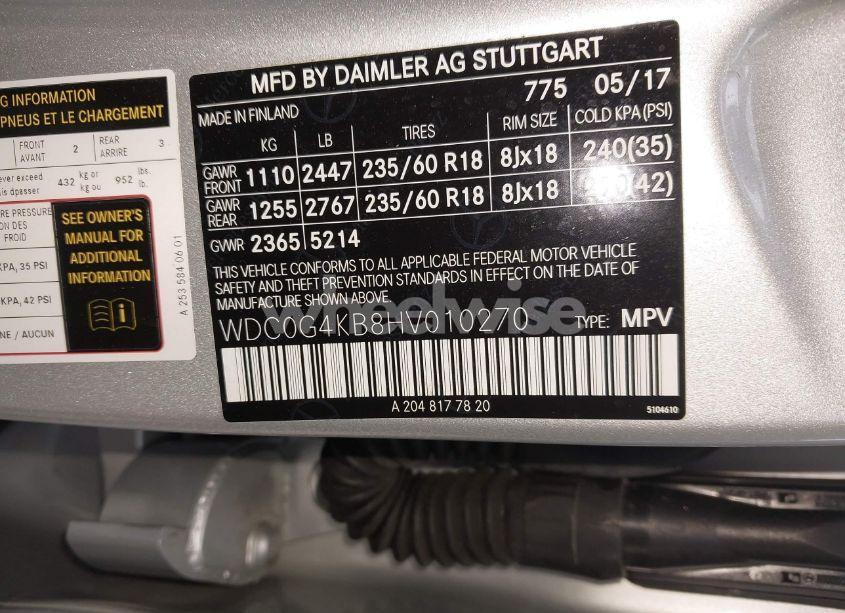 Photo 9 of 2017 Mercedes-benz Glc 300 4MATIC (VIN WDC0G4KB8HV010270)