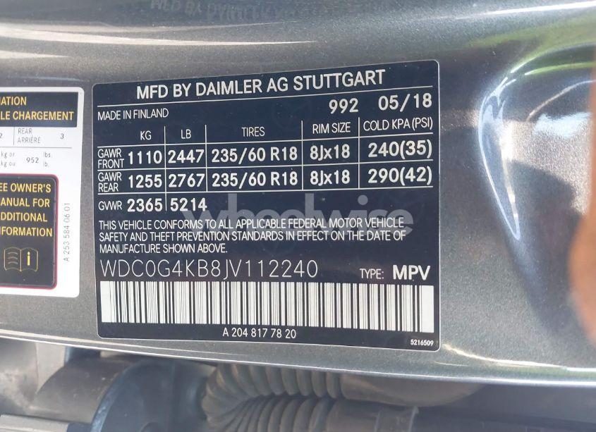 Photo 9 of 2018 Mercedes-benz Glc 300 4MATIC (VIN WDC0G4KB8JV112240)