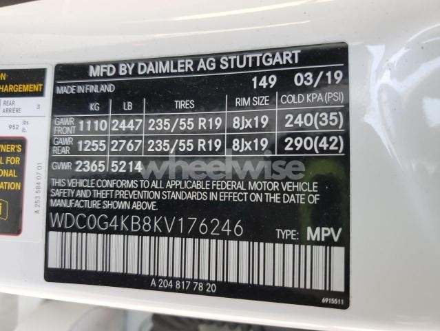 Photo 5 of 2019 MERCEDES-BENZ GLC 300 4MATIC (VIN WDC0G4KB8KV176246)