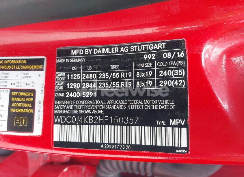Photo 9 of 2017 Mercedes-benz Glc 300 COUPE 4MATIC (VIN WDC0J4KB2HF150357)
