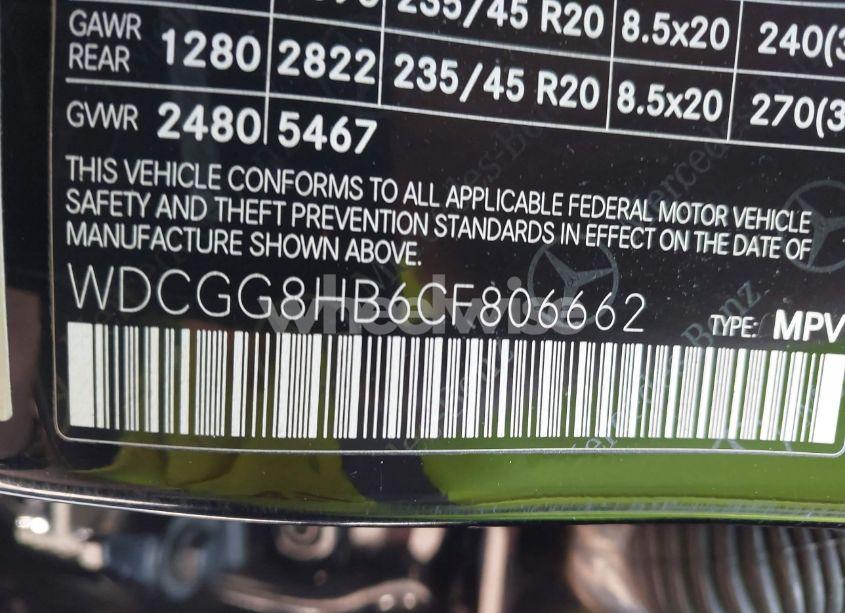 Photo 9 of 2012 Mercedes-benz Glk 350 4MATIC (VIN WDCGG8HB6CF806662)