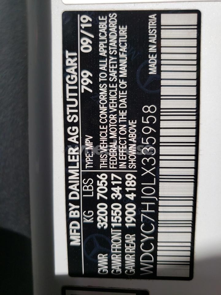 Photo 13 of 2020 MERCEDES-BENZ G 63 AMG (VIN WDCYC7HJ0LX335958)