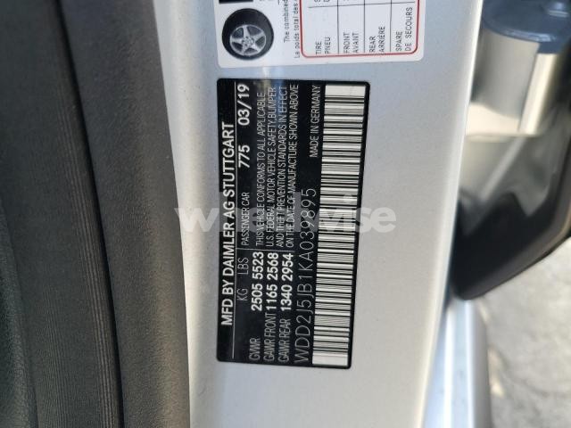 Photo 5 of 2019 MERCEDES-BENZ CLS 450 (VIN WDD2J5JB1KA039895)
