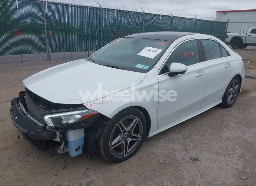 Photo 2 of 2020 Mercedes-benz A 220 4MATIC (VIN WDD3G4FB0LW036562)