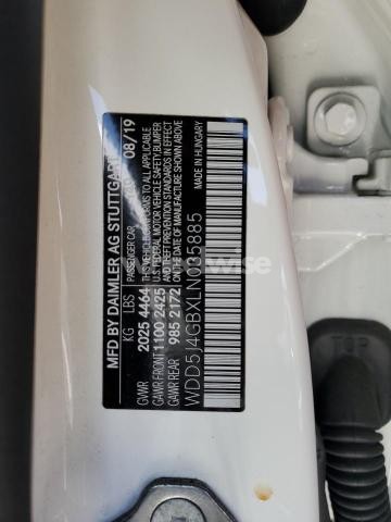 Photo 5 of 2020 MERCEDES-BENZ CLA 250 N/A (VIN WDD5J4GBXLN035885)