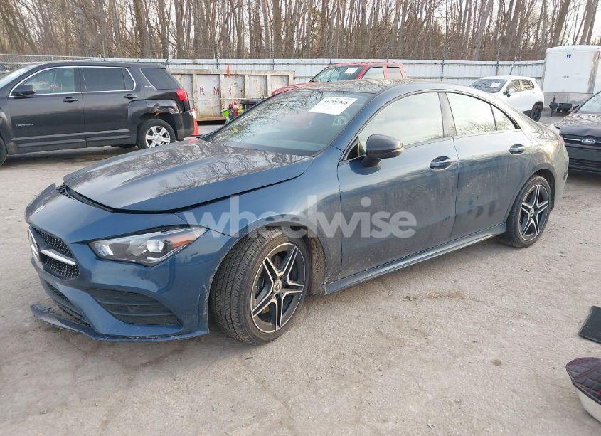 Photo 2 of 2020 Mercedes-benz Cla 250 4MATIC (VIN WDD5J4HB1LN073648)