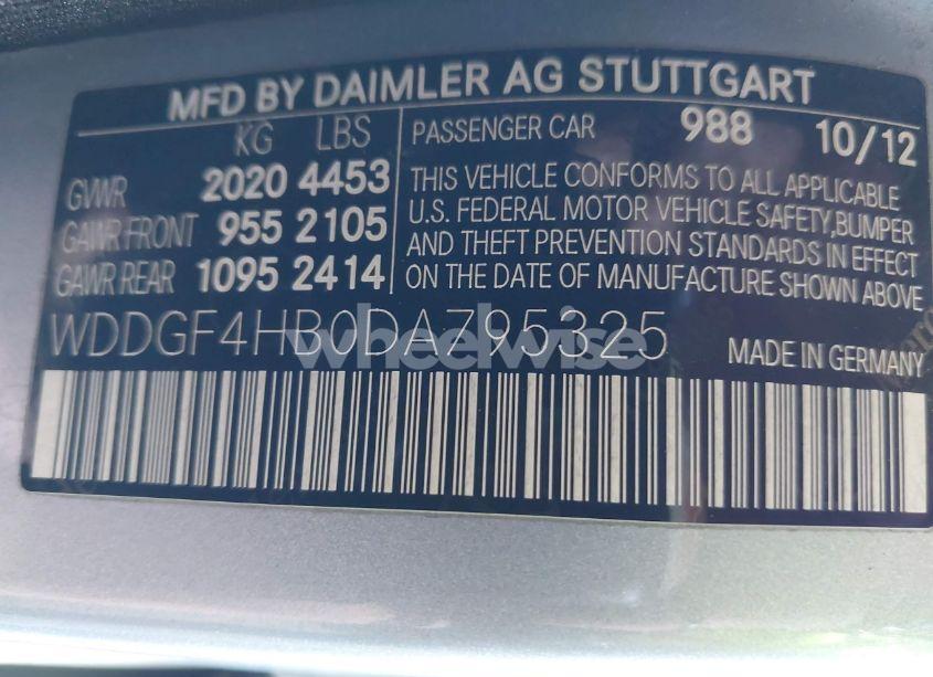 Photo 9 of 2013 Mercedes-benz C 250 LUXURY/SPORT (VIN WDDGF4HB0DA795325)