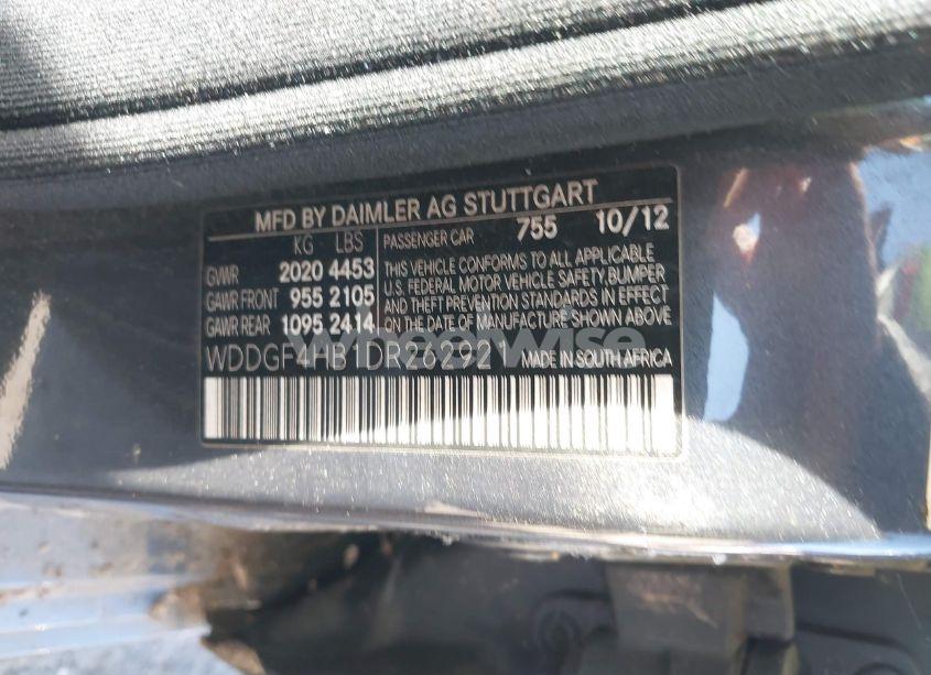 Photo 9 of 2013 Mercedes-benz C 250 LUXURY/SPORT (VIN WDDGF4HB1DR262921)