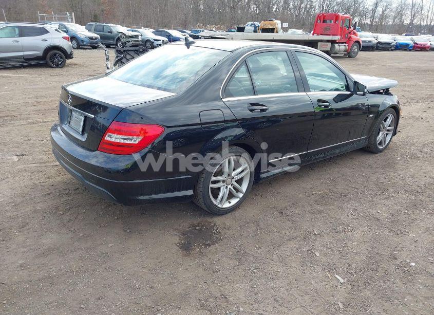 Photo 4 of 2012 Mercedes-benz C 250 LUXURY/SPORT (VIN WDDGF4HB2CA539797)