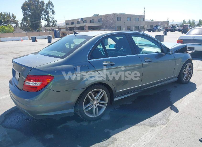Photo 4 of 2012 Mercedes-benz C 250 LUXURY/SPORT (VIN WDDGF4HB2CA680837)