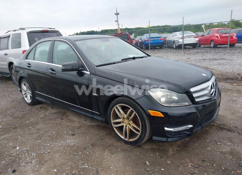 2012 Mercedes-benz C 250 LUXURY/SPORT (VIN WDDGF4HB2CR223687) main photo