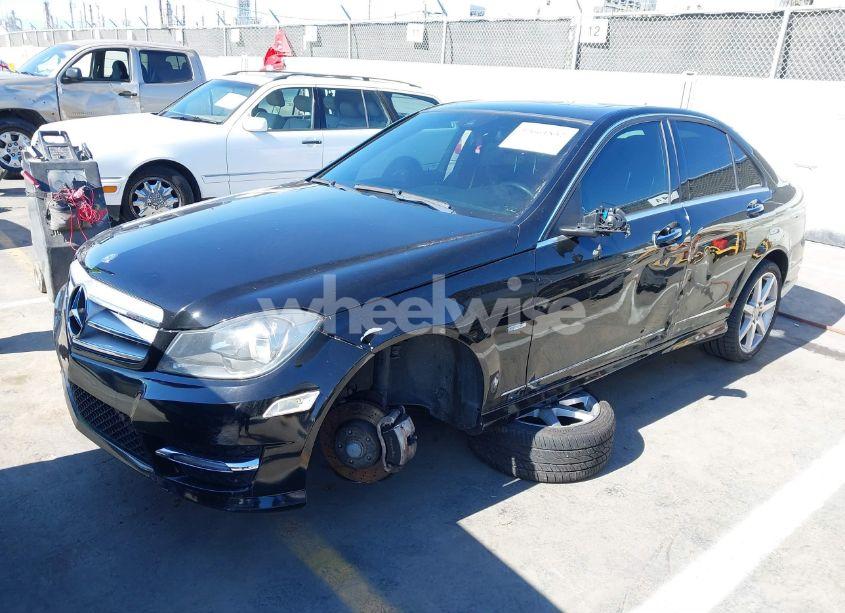Photo 2 of 2012 Mercedes-benz C 250 LUXURY/SPORT (VIN WDDGF4HB2CR239257)