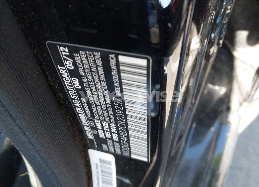 Photo 9 of 2012 Mercedes-benz C 250 LUXURY/SPORT (VIN WDDGF4HB2CR239257)